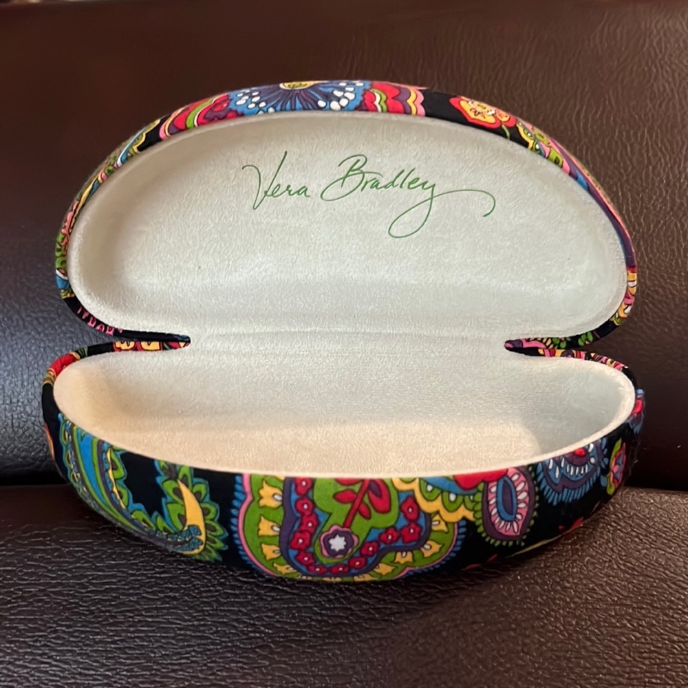 Vera Bradley Floral Hard Sunglasses Glasses Case